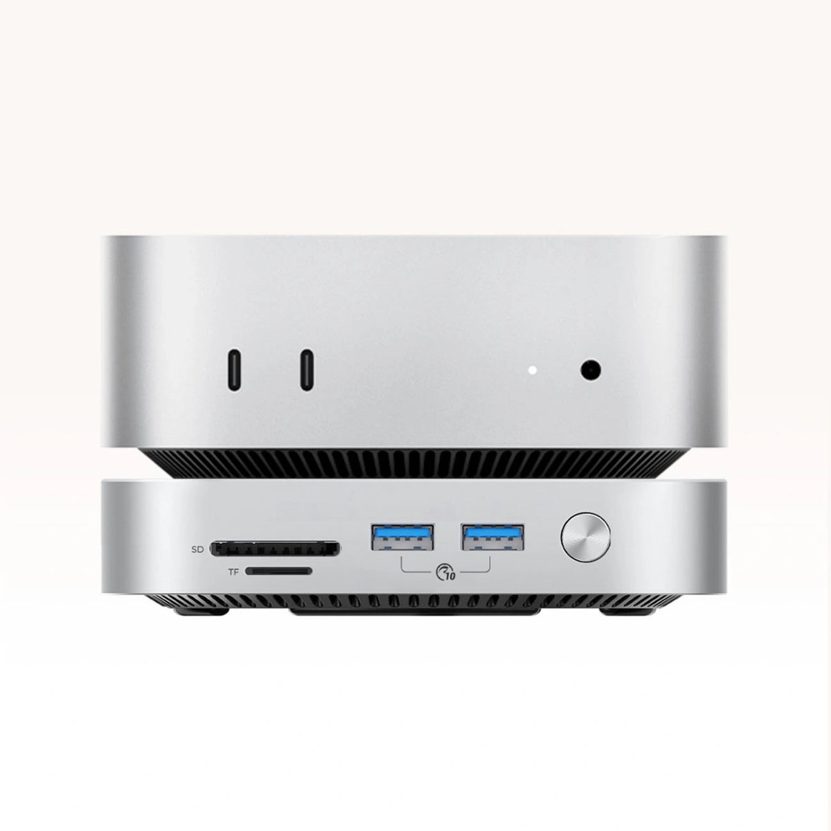 Stacja dokująca Orico MiniLink 9w1 z na dysk twardy M.2 SSD - srebrna – zdjęcie 3