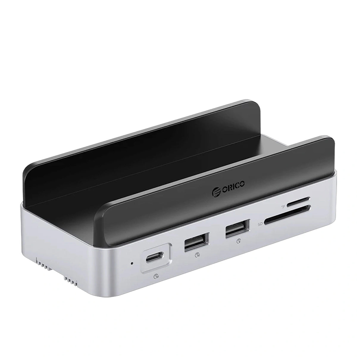 Stacja dokująca Orico MiniDock 10w1 z na dysk twardy SSD - srebrna