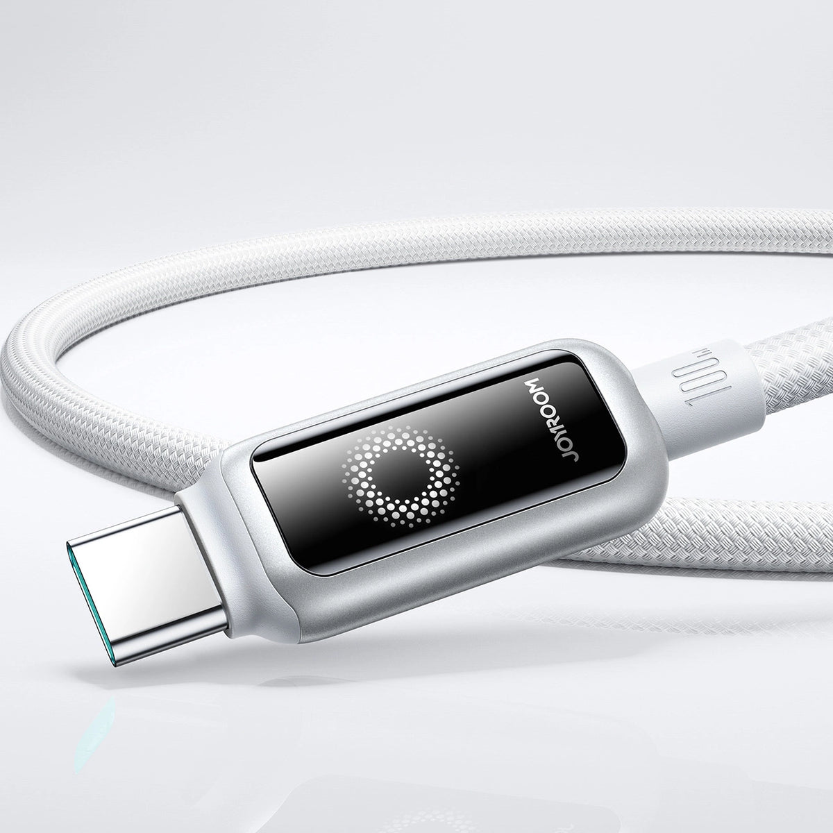 Kabel Joyroom S-A55 StarFlight 100W USB-C - USB-C 1,2m - biały – zdjęcie 6