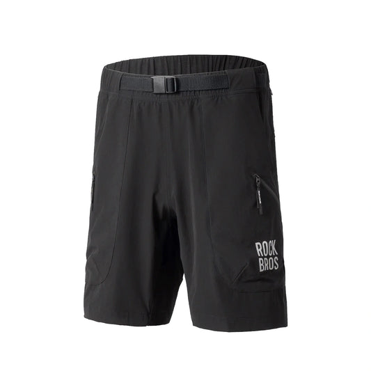 Szorty Rockbros YDDK015 z paskiem rozmiar XXL - czarne