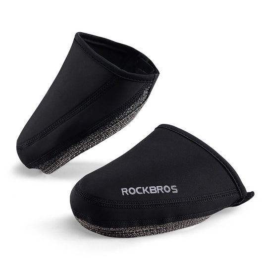 Noski na buty Rockbros LF1030 wiatroodporne docieplające 36-42 cm - czarne