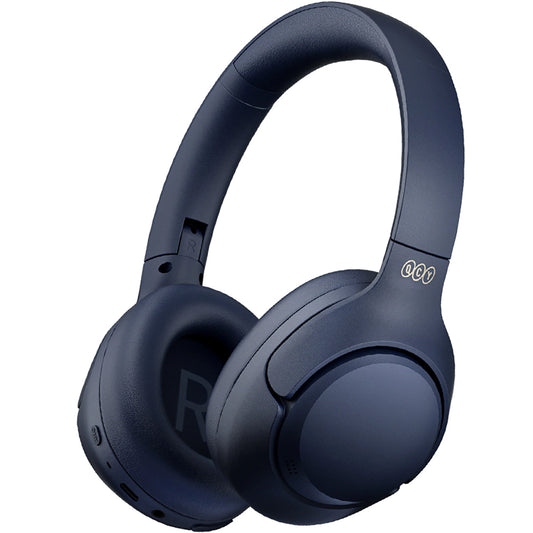 Słuchawki nauszne QCY H3 z ANC Bluetooth 5.4 Hi-Res Audio - niebieskie
