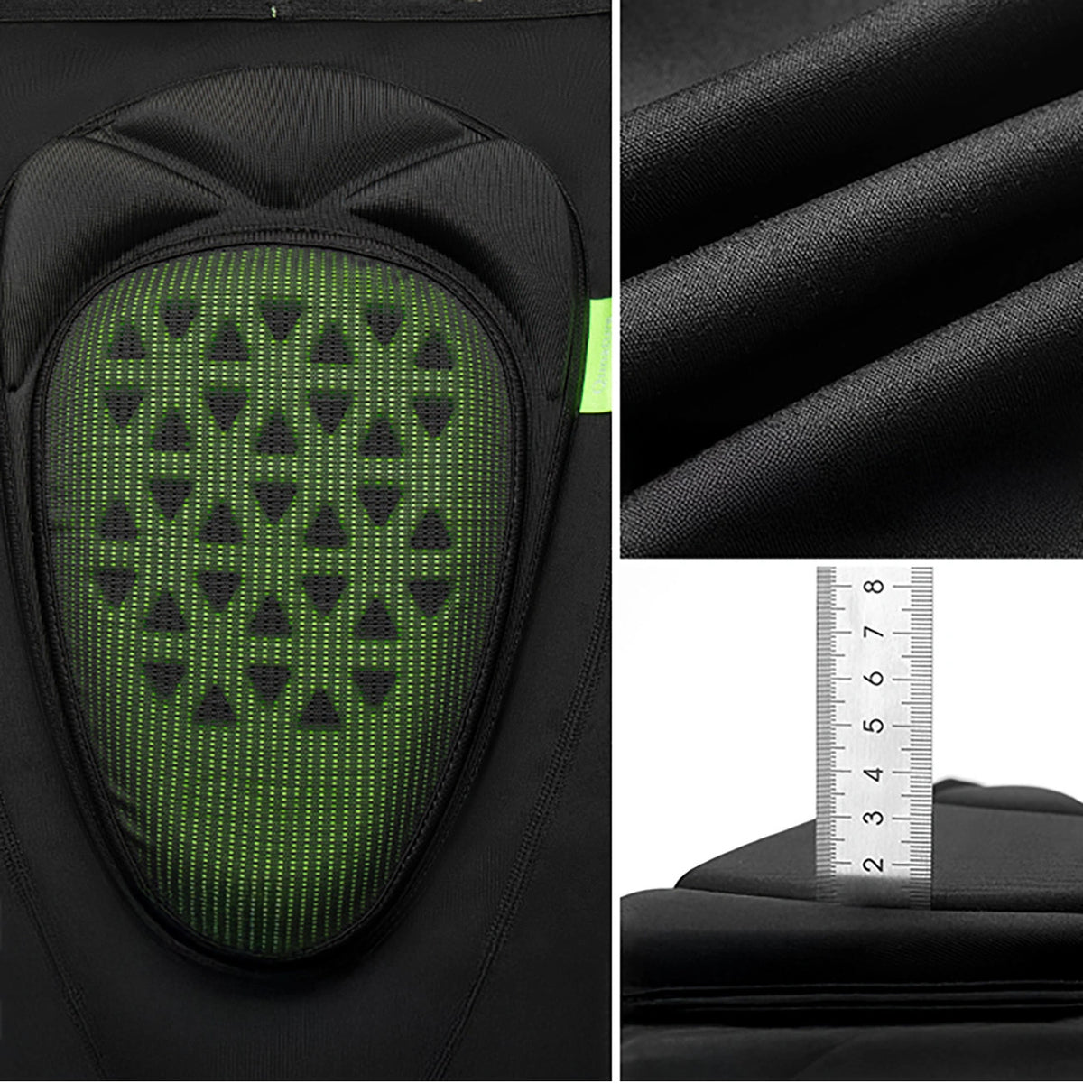 Ochraniacze bioder Qunature Ski - Advanced L narty snowboard łyżwy - czarne – zdjęcie 14
