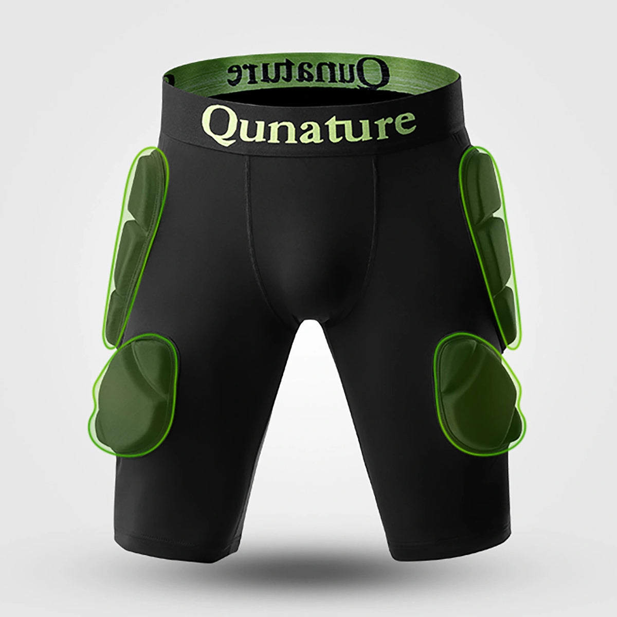 Ochraniacze bioder Qunature Ski - Advanced L narty snowboard łyżwy - czarne – zdjęcie 6