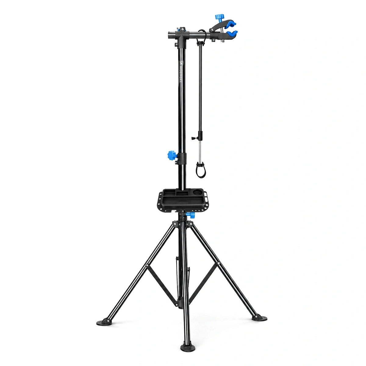 Stojak serwisowy Wozinsky WSS-180 z pokrętłami do rowerów 30 kg - czarny
