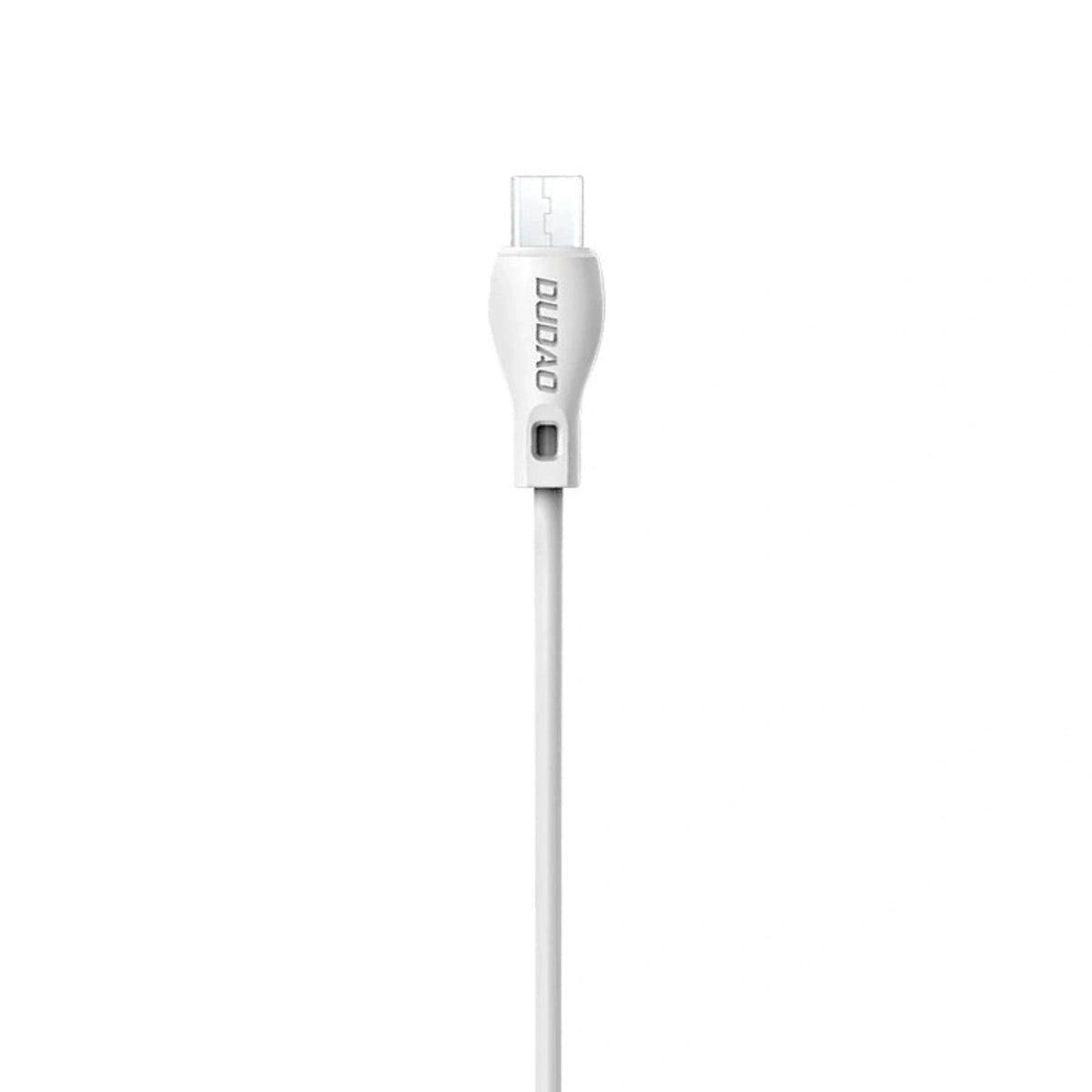 Kabel Dudao L4M USB-A - MicroUSB 2.4 A 1m - biały – zdjęcie 3