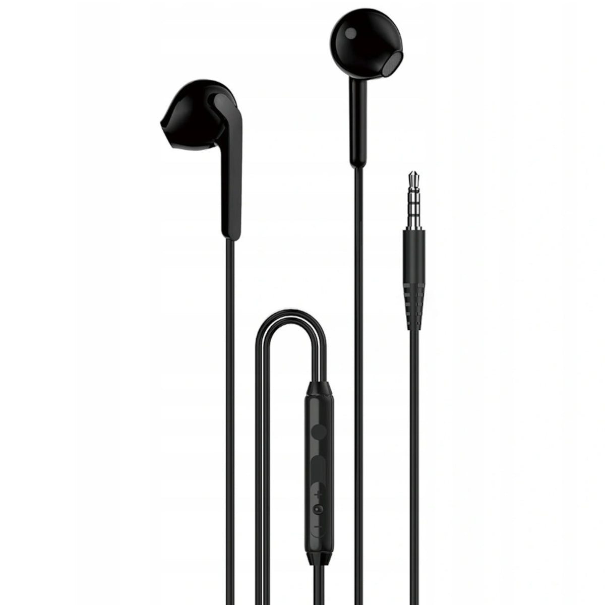 Słuchawki douszne Dudao X3 przewodowe mini jack 3.5mm - czarne