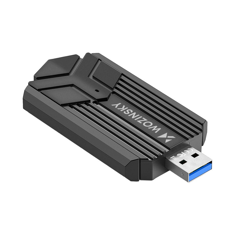 Adapter Wozinsky WAX-1800 dwupasmowy bezprzewodowy USB 3.0 WiFi 6 - czarny – zdjęcie 2