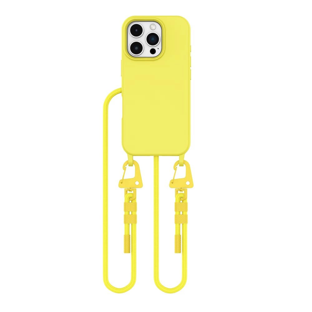 Etui Tech-Protect Magnecklace MagSafe na iPhone 16 Pro - żółte – zdjęcie 2