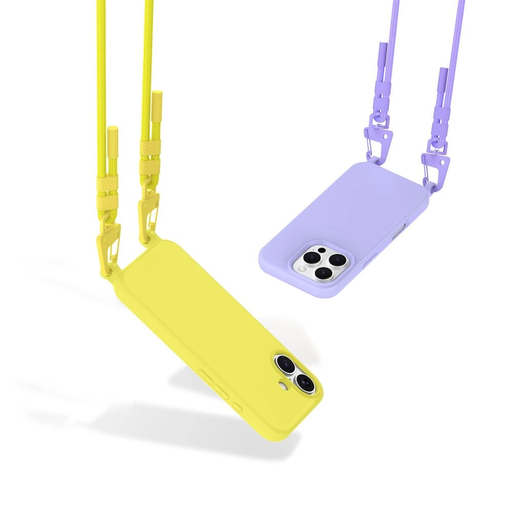 Etui Tech-Protect Magnecklace MagSafe na iPhone 16 Pro - żółte – zdjęcie 4