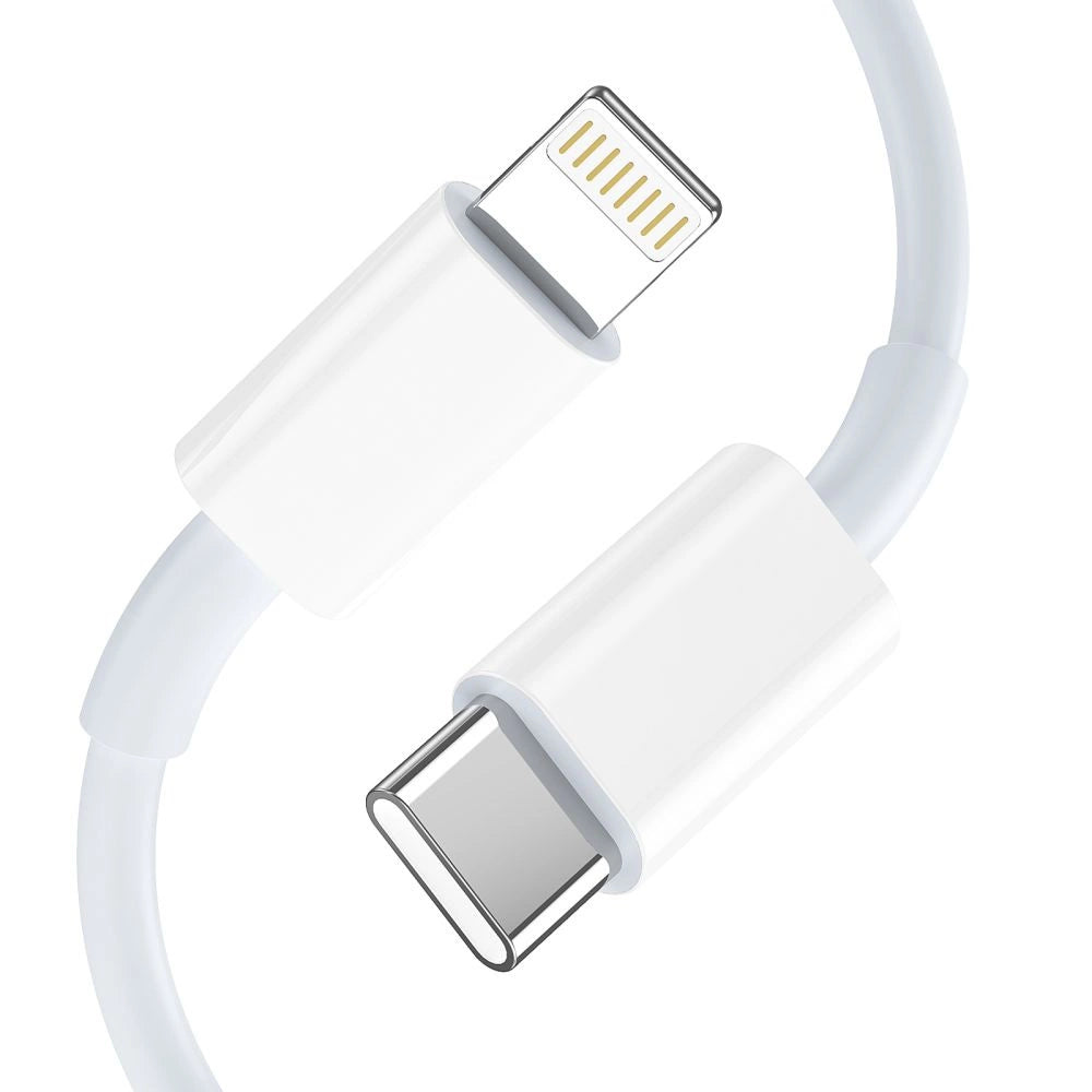 Ładowarka sieciowa Tech-Protect NC20W z kablem USB-C / Lighting - biała – zdjęcie 7