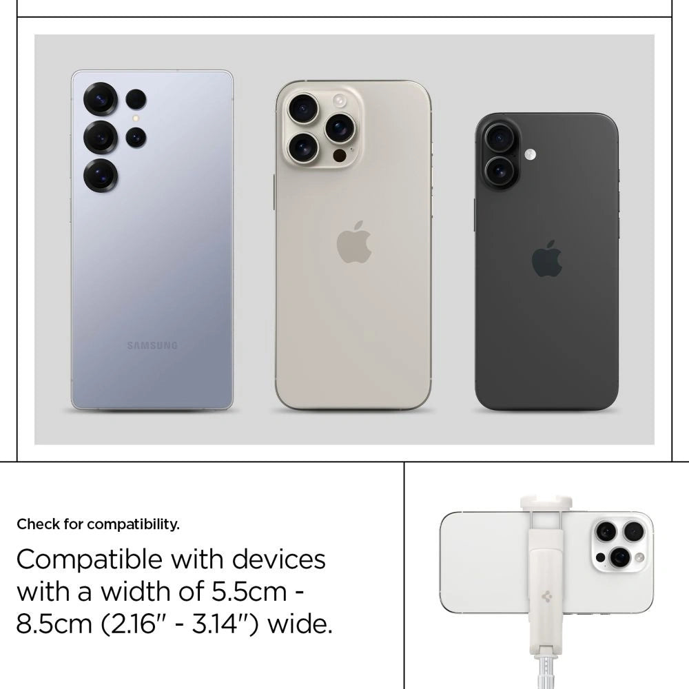 Selfie stick Spigen S541W Bluetooth - biały – zdjęcie 16