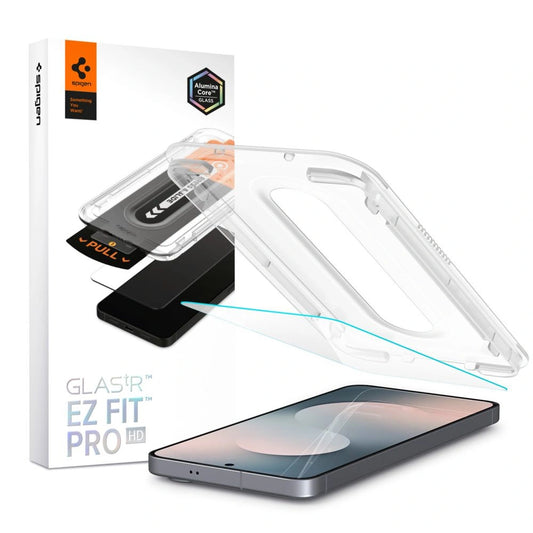 Szkło hartowane Spigen Glas.Tr "EZ FIT PRO" HD na Samsung Galaxy S25 FE