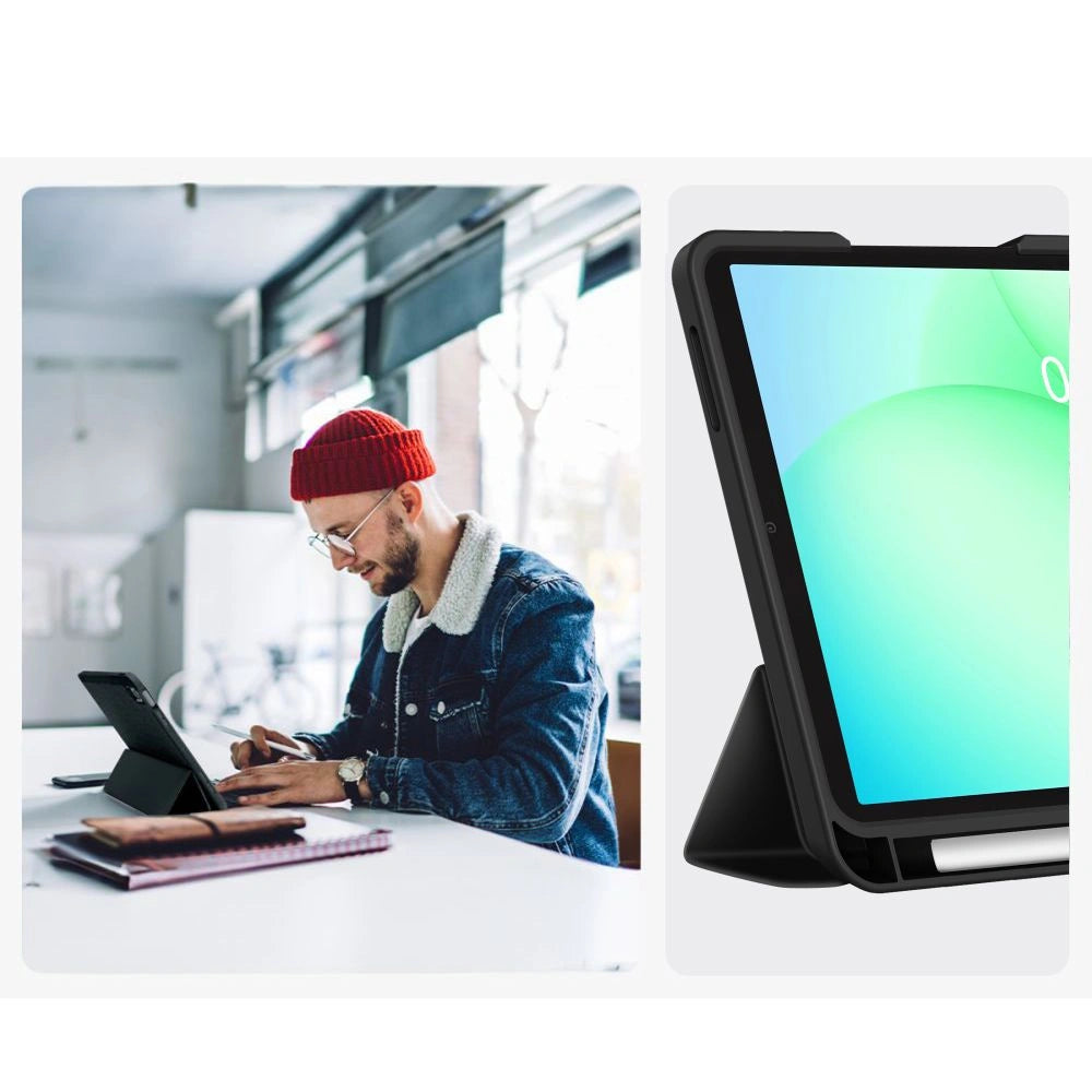 Etui TechProtect SmartCase Pen na Samsung Galaxy Tab A9 - czarne – zdjęcie 6