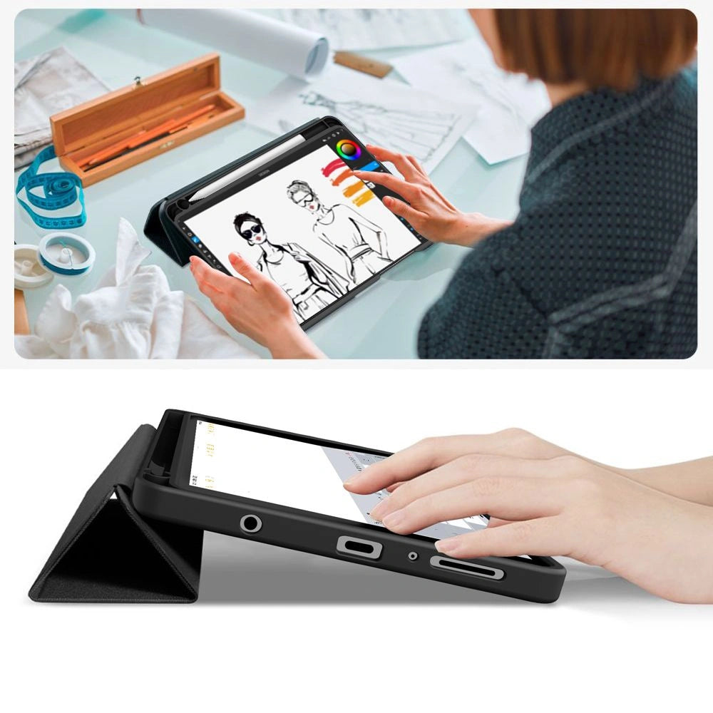 Etui TechProtect SmartCase Pen na Samsung Galaxy Tab A9 - czarne – zdjęcie 7