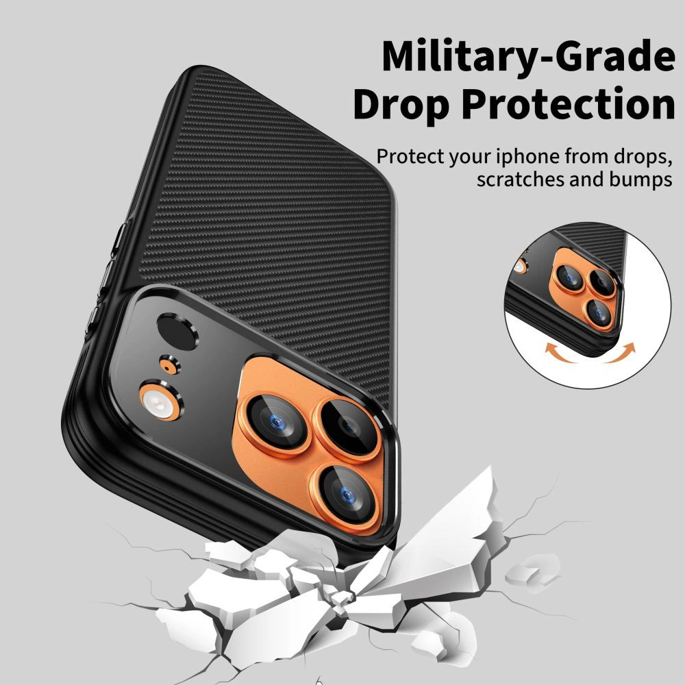Etui Tech-Protect Kevlar Aramid MagSafe na iPhone 17 Pro - czarne – zdjęcie 8