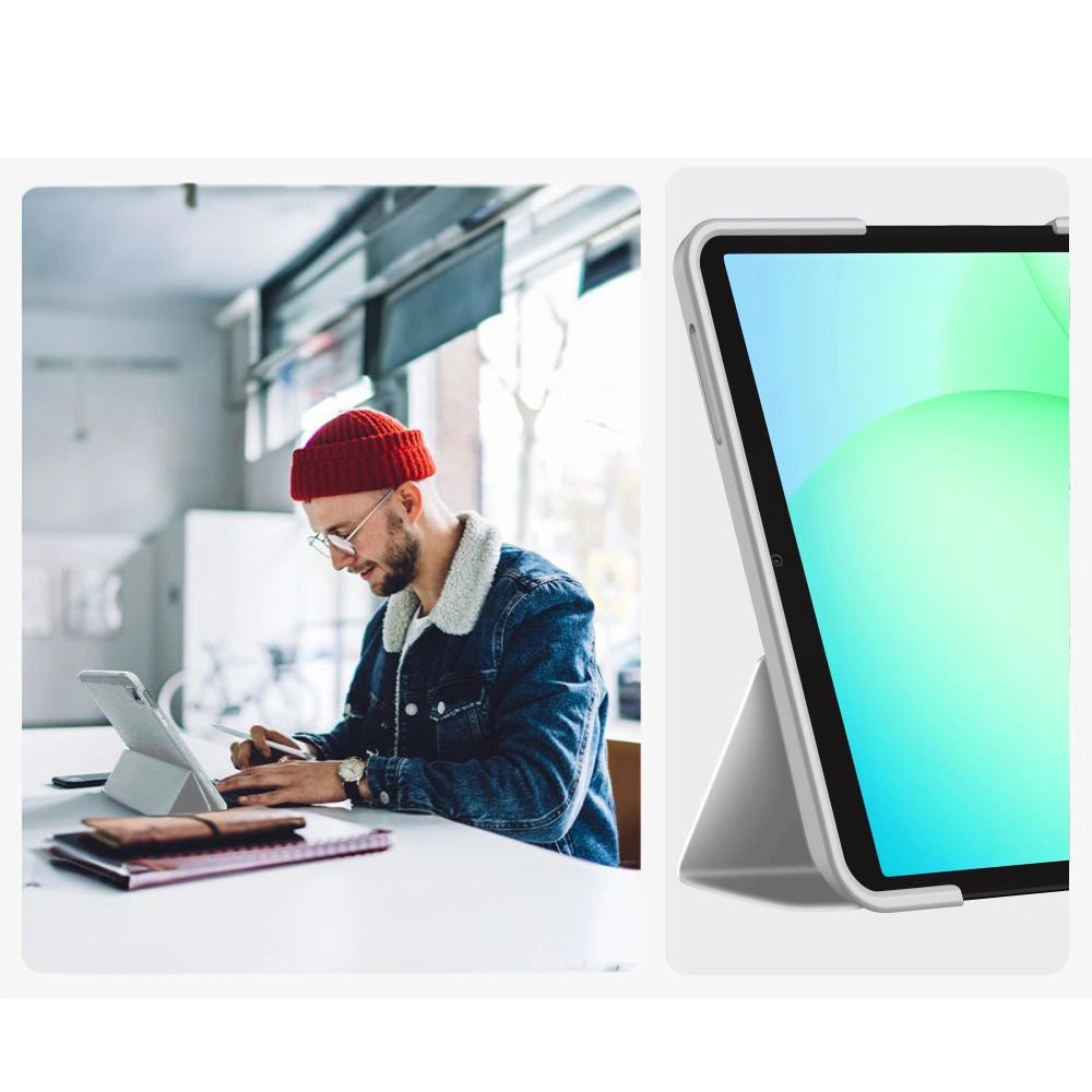 Etui TechProtect SmartCase na Samsung Galaxy Tab A9 - szare