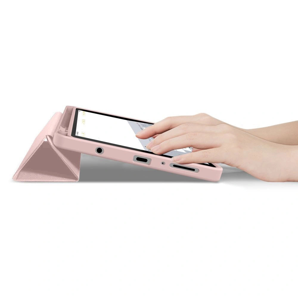 Etui TechProtect SmartCase Pen na Samsung Galaxy Tab A9 - różowe – zdjęcie 6