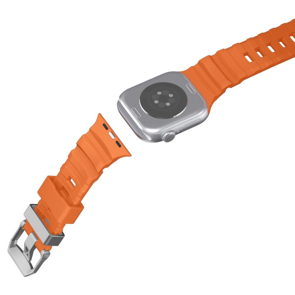 Pasek Spigen WBS2 na Apple Watch 44 / 45 / 46 / 49 mm - pomarańczowy – zdjęcie 10