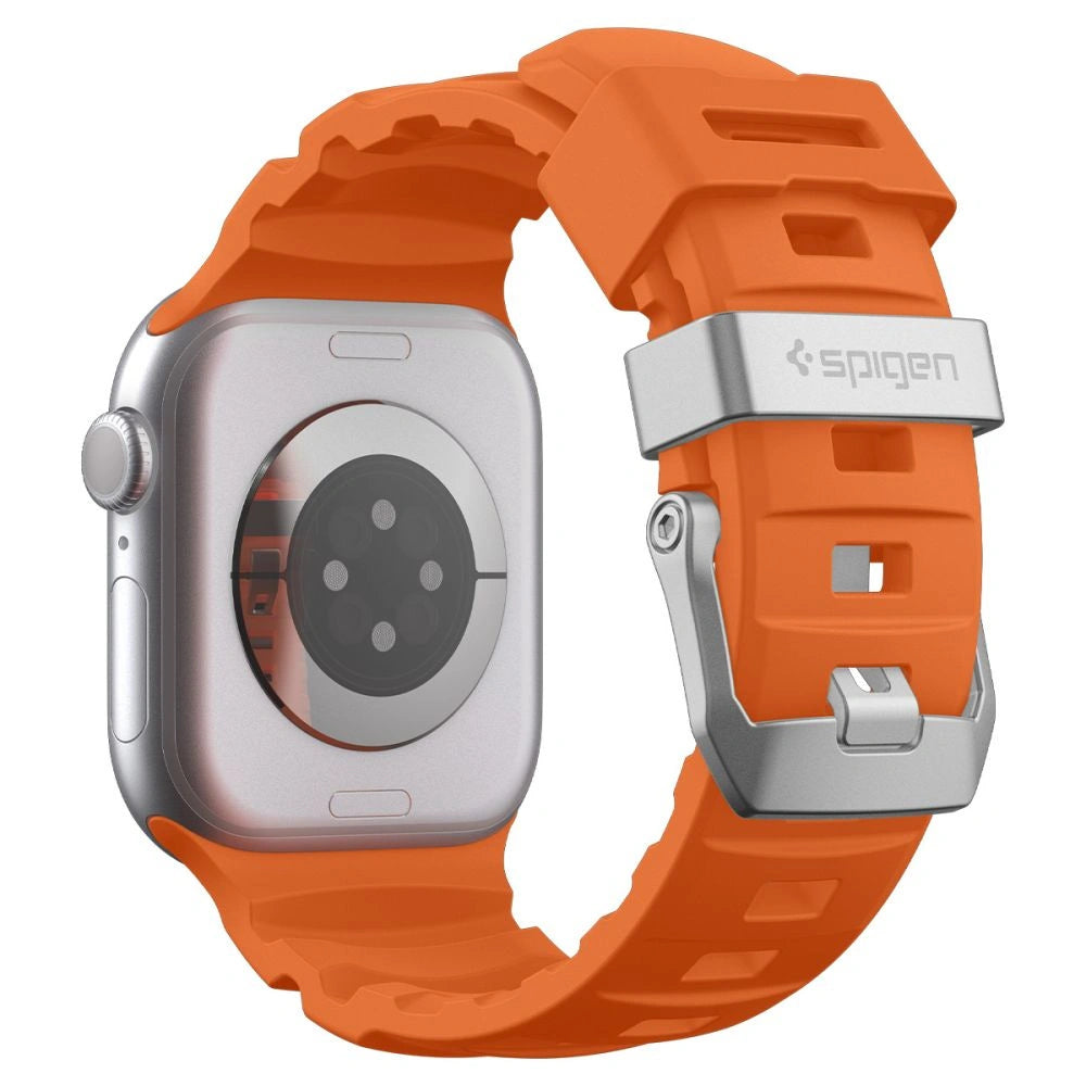 Pasek Spigen WBS2 na Apple Watch 44 / 45 / 46 / 49 mm - pomarańczowy – zdjęcie 7