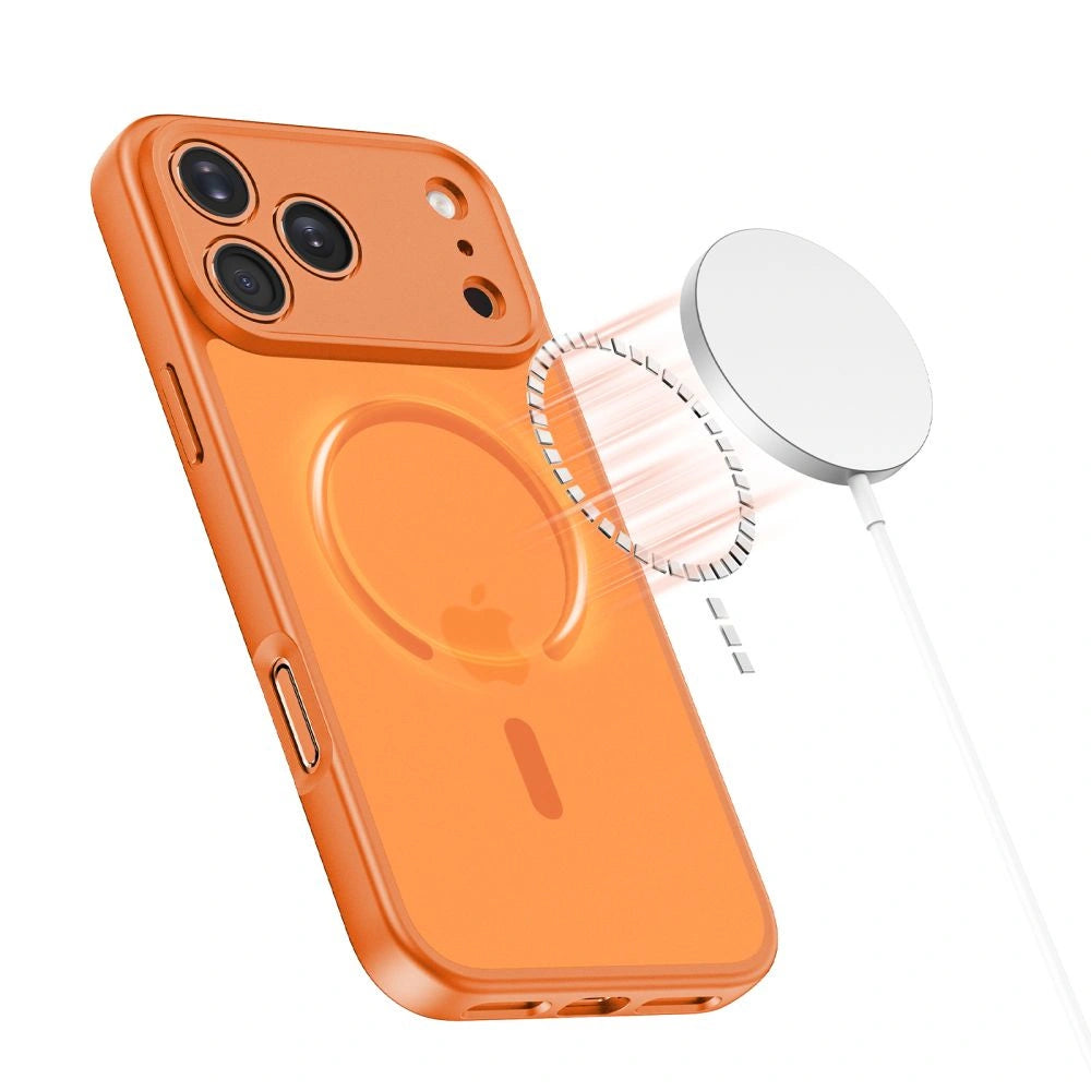 Etui Tech-Protect BasicMag MagSafe na iPhone 17 Pro - pomarańczowe – zdjęcie 3