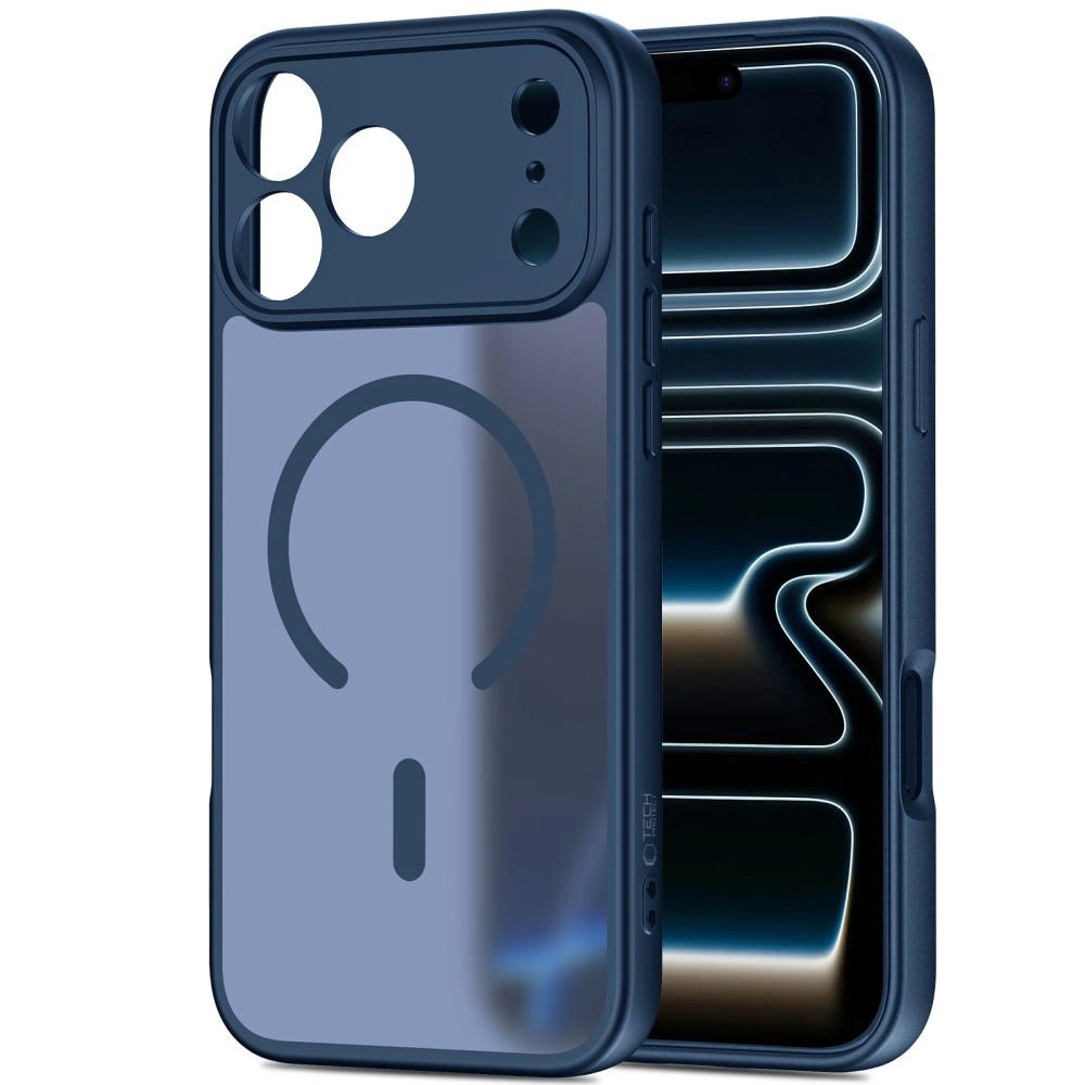 Etui Tech-Protect BasicMag MagSafe na iPhone 17 Pro - granatowe – zdjęcie 2