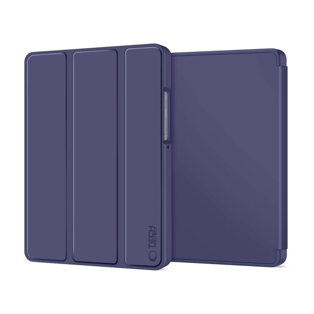 Etui TechProtect SmartCase na Samsung Galaxy Tab A9 - granatowe – zdjęcie 2
