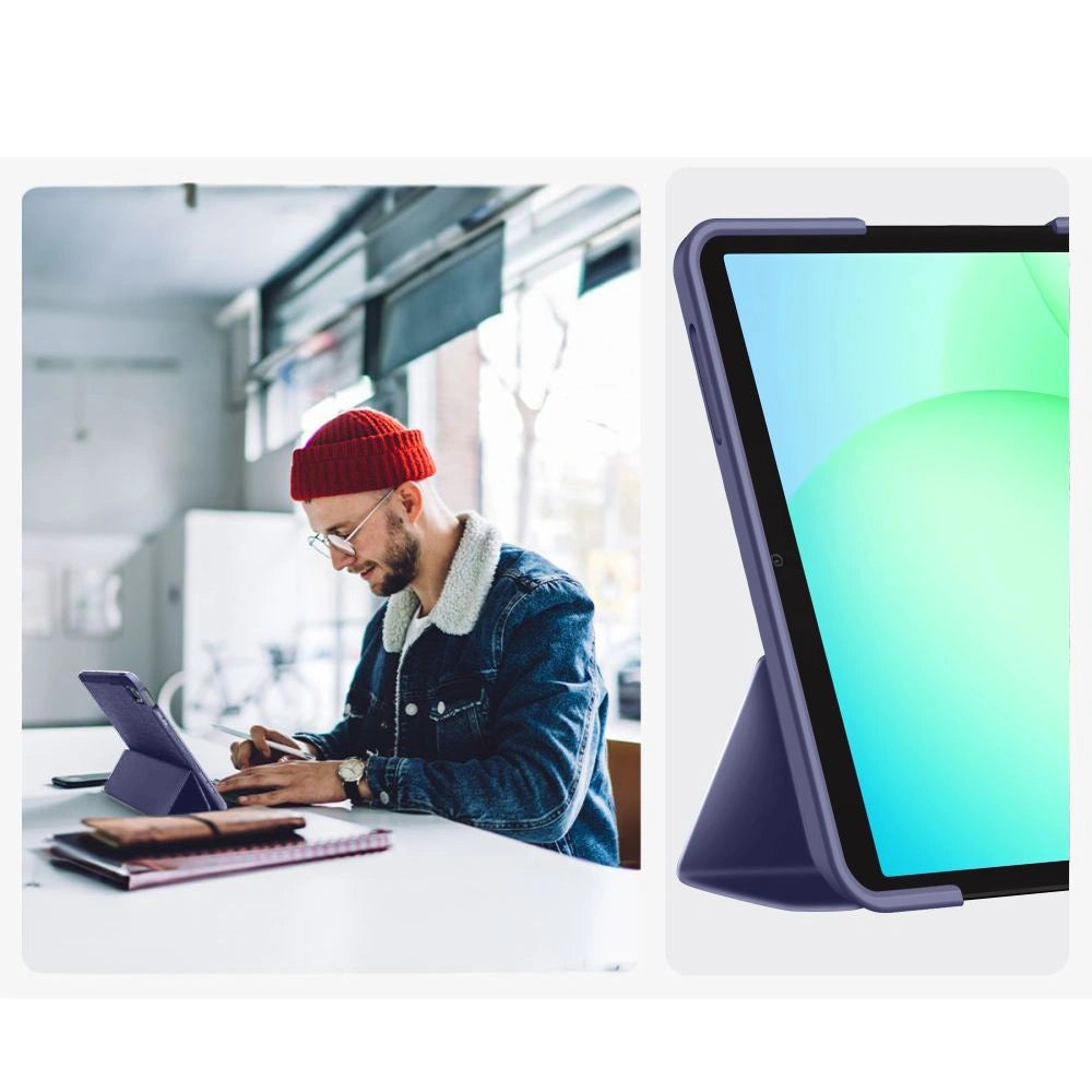 Etui TechProtect SmartCase na Samsung Galaxy Tab A9 - granatowe – zdjęcie 8