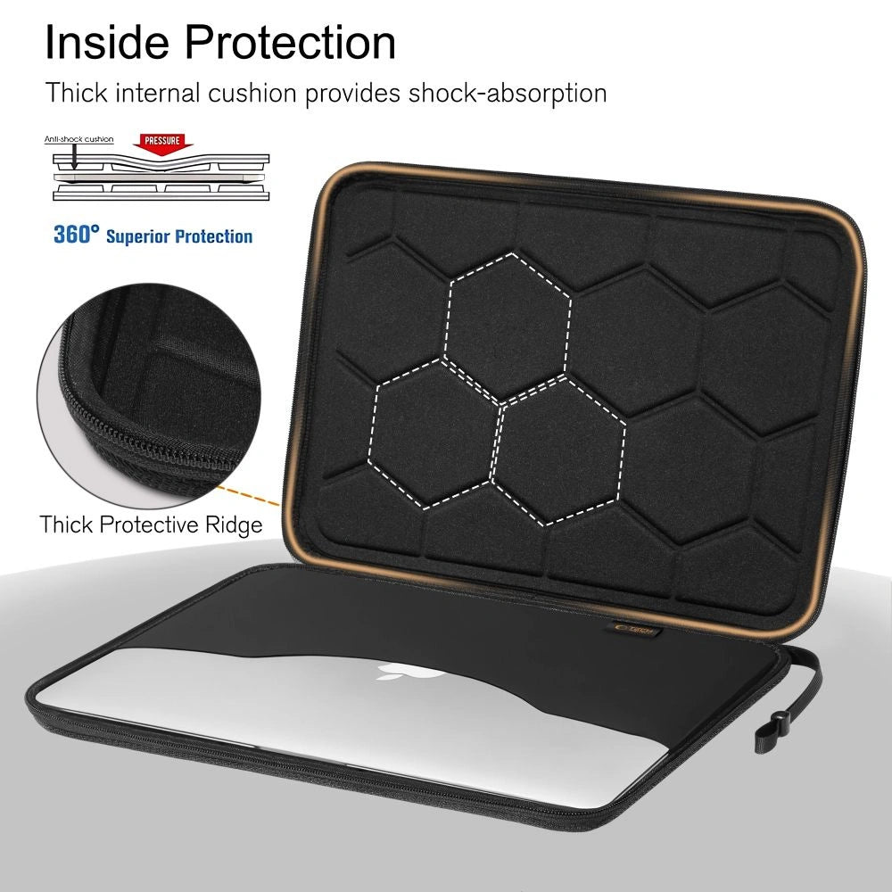 Etui Tech-Protect Hardpouch na laptopa 15-16 - czarne – zdjęcie 6