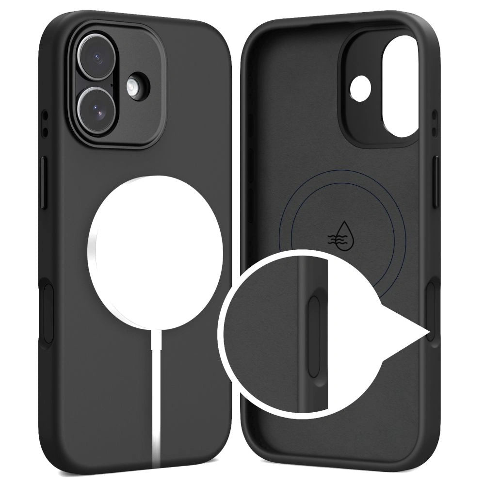 Etui Tech-Protect Uniq MagSafe na iPhone 17 - czarne – zdjęcie 2