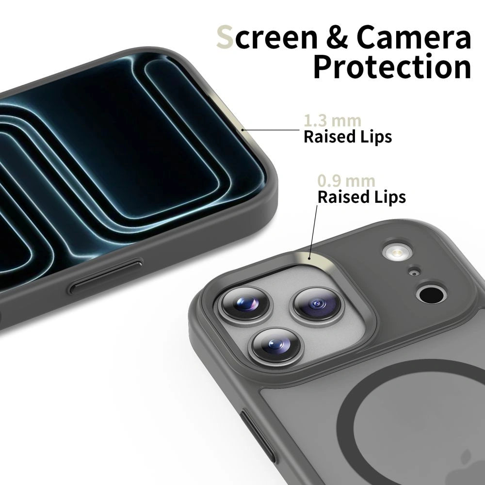Etui Tech-Protect MagMat MagSafe na iPhone 17 Pro - szare – zdjęcie 5