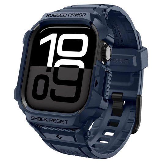 Pasek Spigen Rugged Armor Pro na Apple Watch 42 mm - granatowy