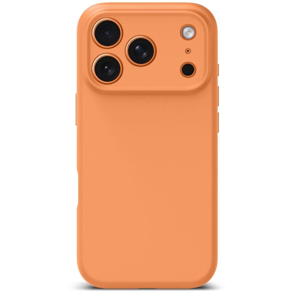 Etui Tech-Protect Silicone MagSafe na iPhone 17 Pro - pomarańczowe – zdjęcie 4