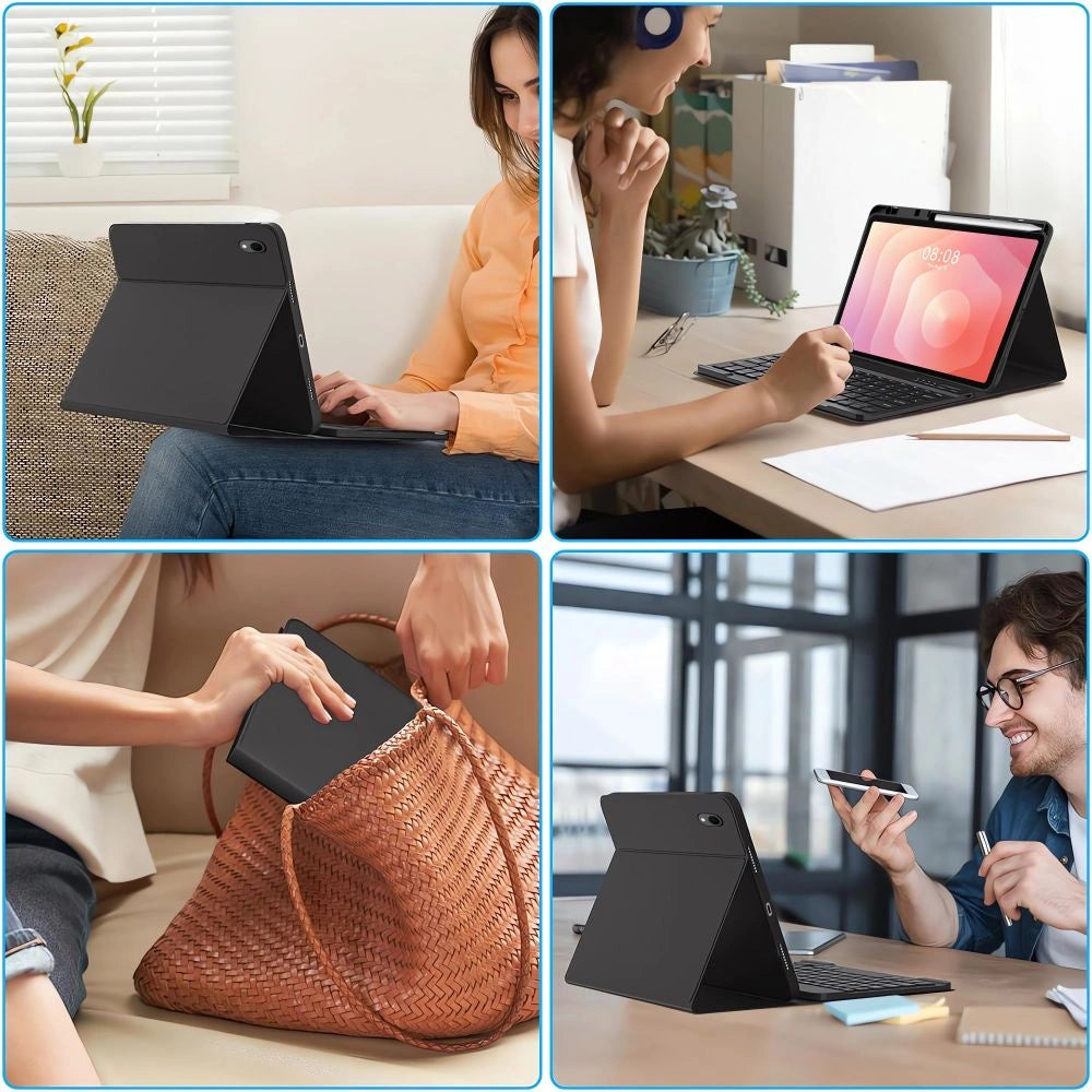 Etui Tech-Protect SC na Samsung Galaxy Tab S11 11.0 X730 / X736B - czarne – zdjęcie 9