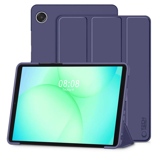Etui TechProtect SmartCase na Samsung Galaxy Tab A9+ - granatowe