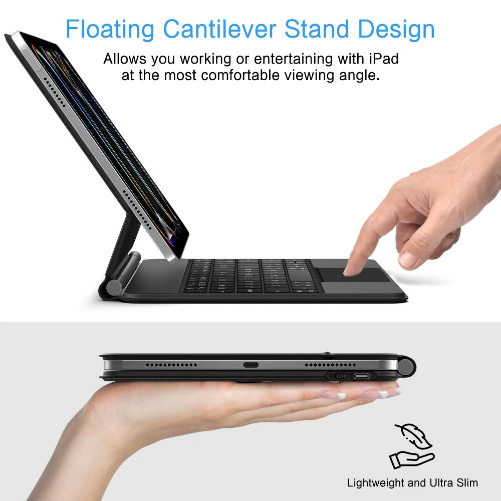 Etui Tech-Protect SmartCase na iPad Pro 11” 5 / 6 2024-2025 - czarne – zdjęcie 8