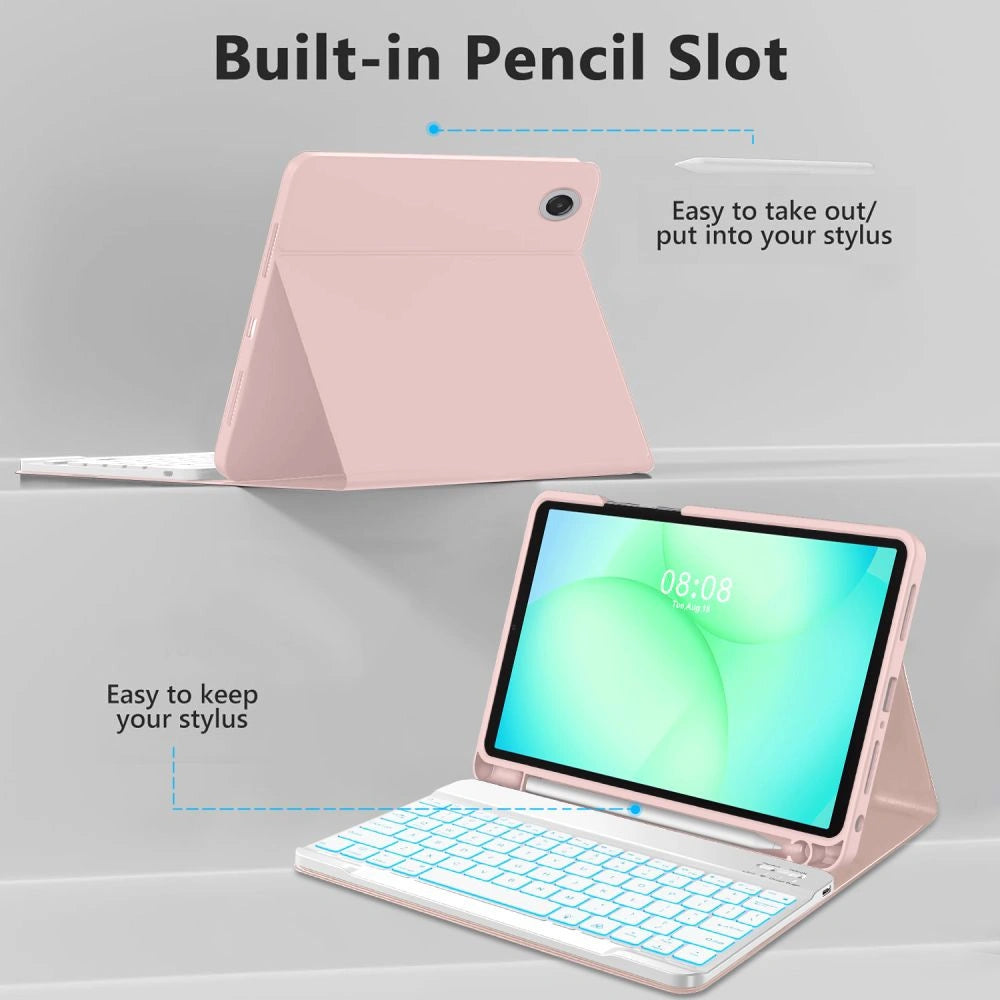 Etui Tech-Protect SC Pen na Samsung Galaxy Tab A9+ - różowe – zdjęcie 4