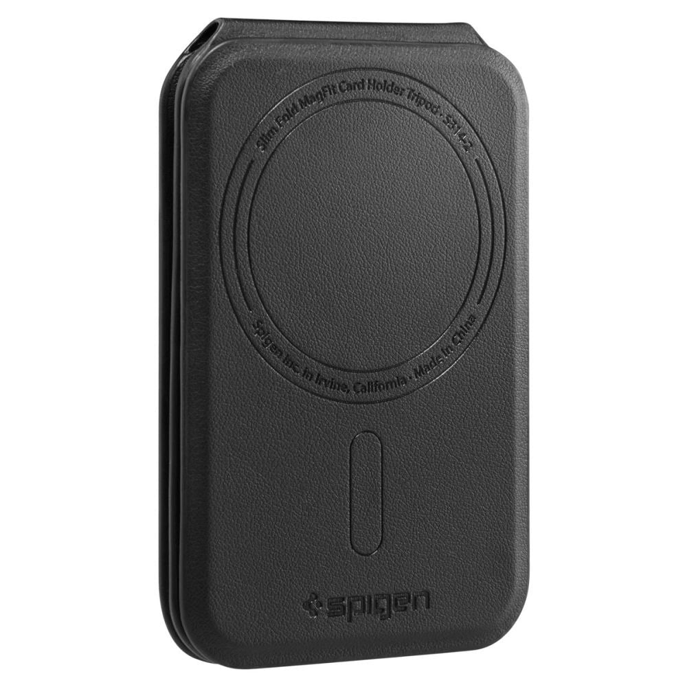 Magnetyczny portfel Spigen Slim Fold Tripod Wallet na telefon - czarny – zdjęcie 11