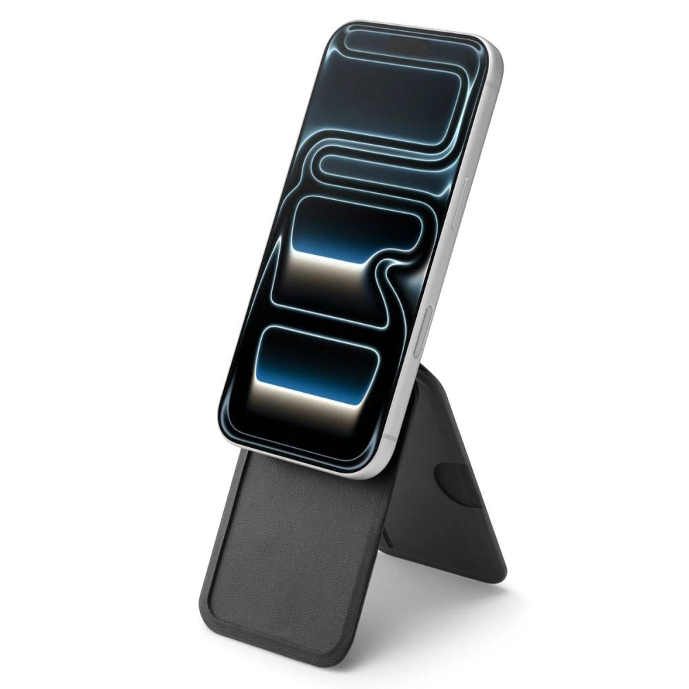 Magnetyczny portfel Spigen Slim Fold Tripod Wallet na telefon - czarny – zdjęcie 13