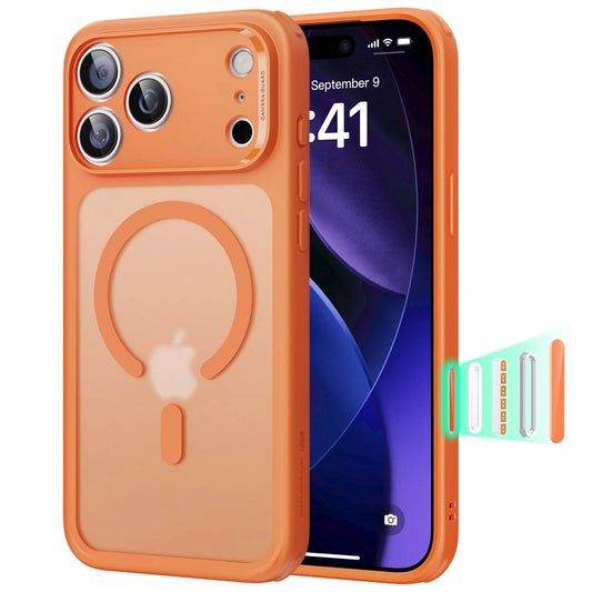 Etui ESR Classic Hybrid na iPhone 17 Pro Max - przezroczysto-pomarańczowe