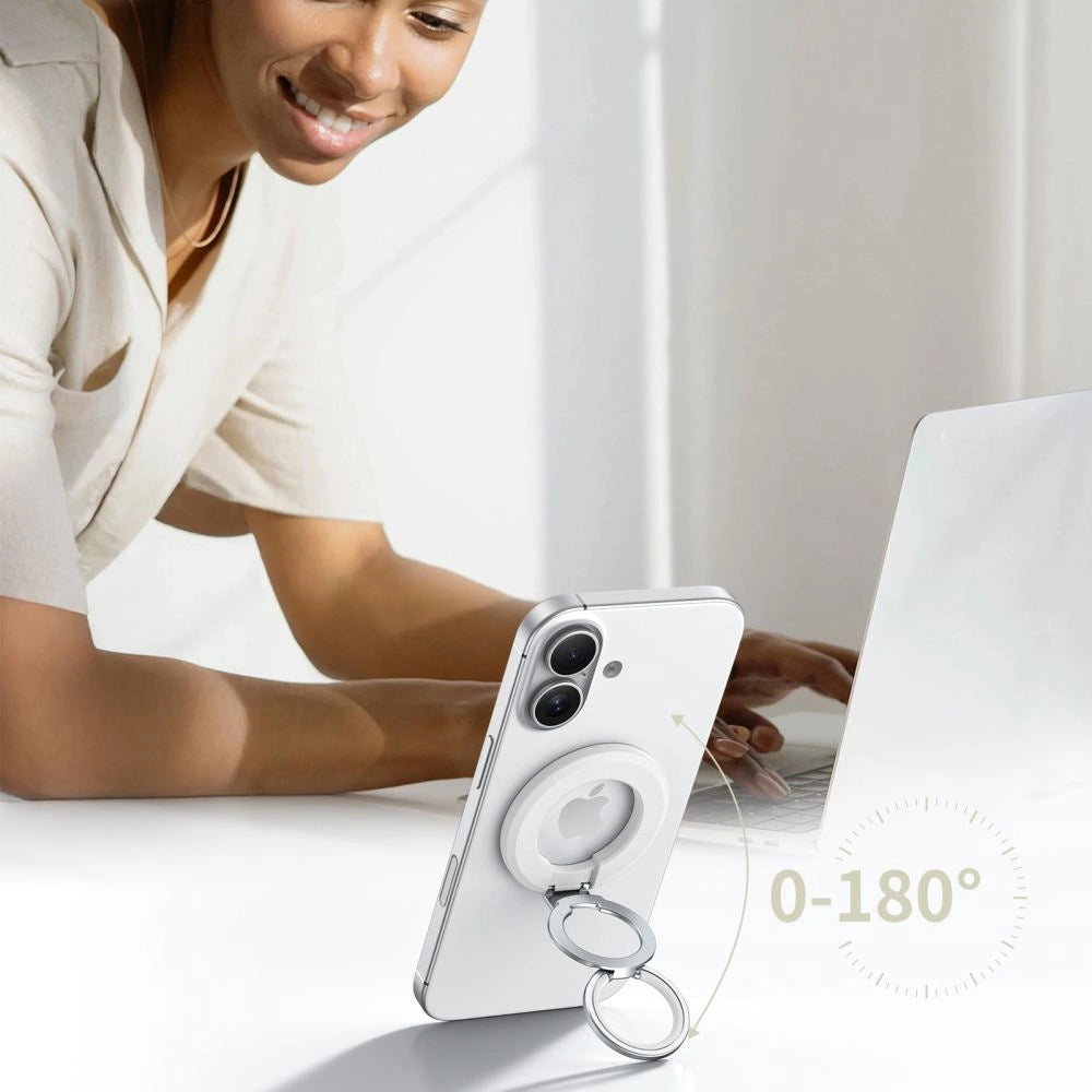 Uchwyt Tech-Protect MMR500 MagSafe na telefon - biały – zdjęcie 4