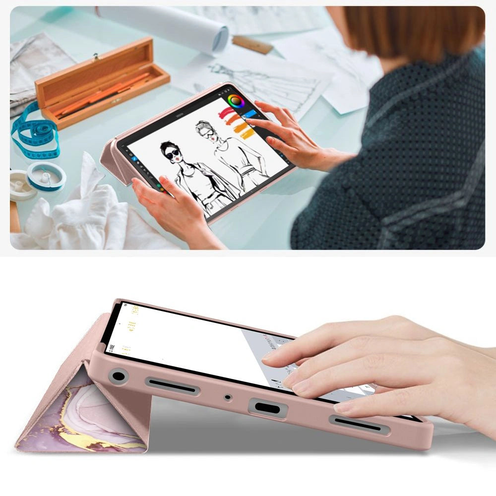 Etui TechProtect SmartCase na Samsung Galaxy Tab A9+ - wielokolorowe – zdjęcie 8