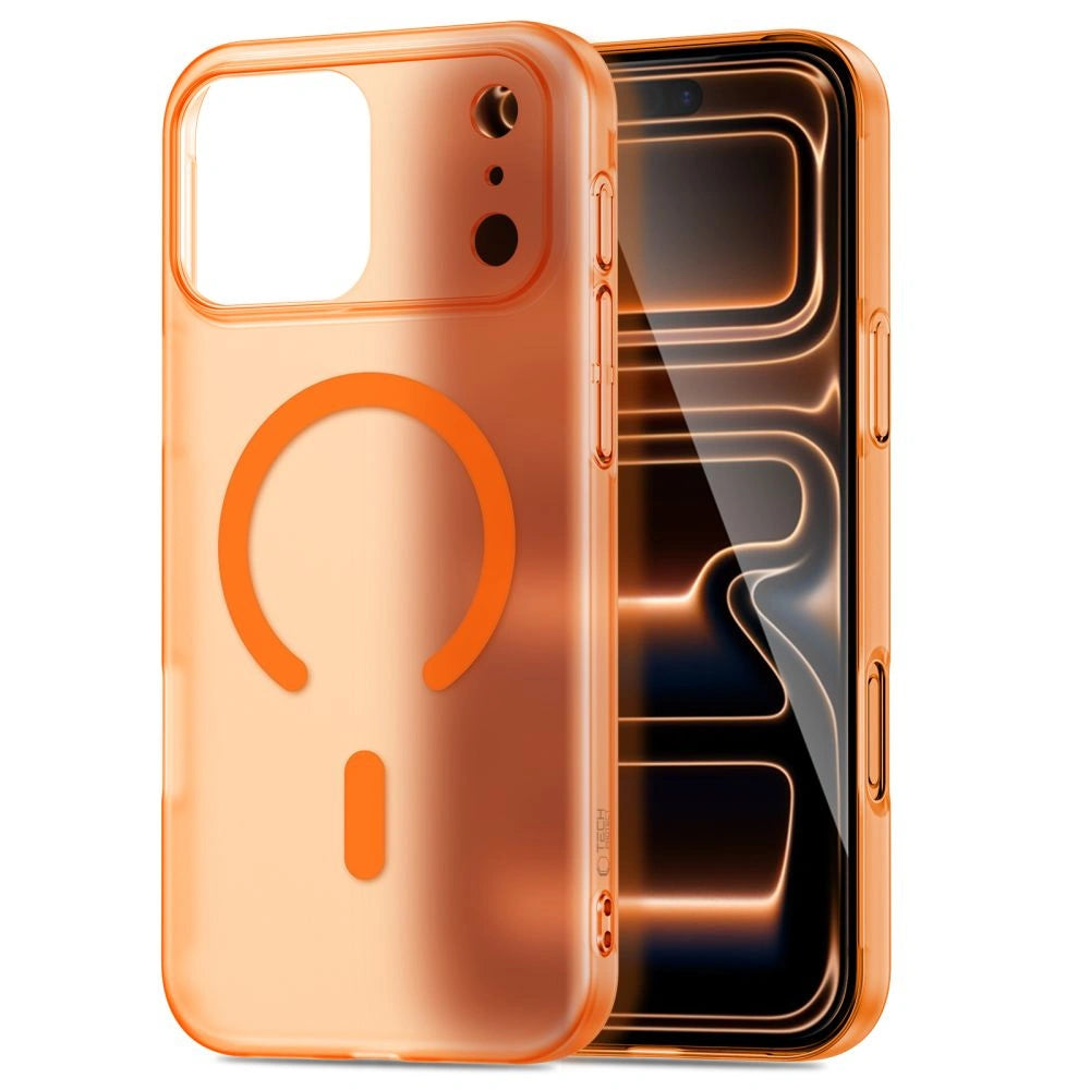 Etui Tech-Protect Magslim MagSafe na iPhone 17 Pro Max - pomarańczowe – zdjęcie 2