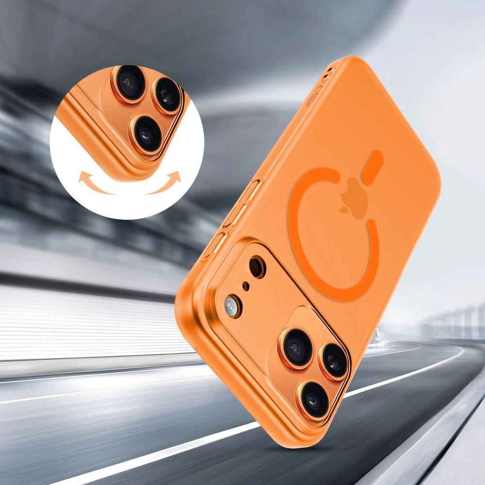 Etui Tech-Protect Magslim MagSafe na iPhone 17 Pro Max - pomarańczowe – zdjęcie 6