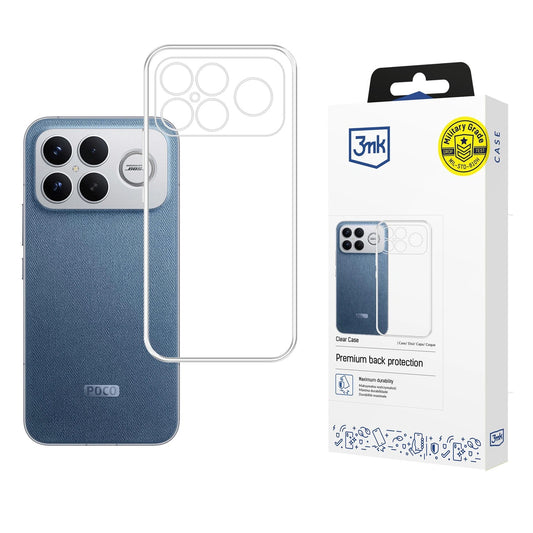 Etui 3mk Clear Case na Xiaomi Poco F8 Ultra - przezroczyste