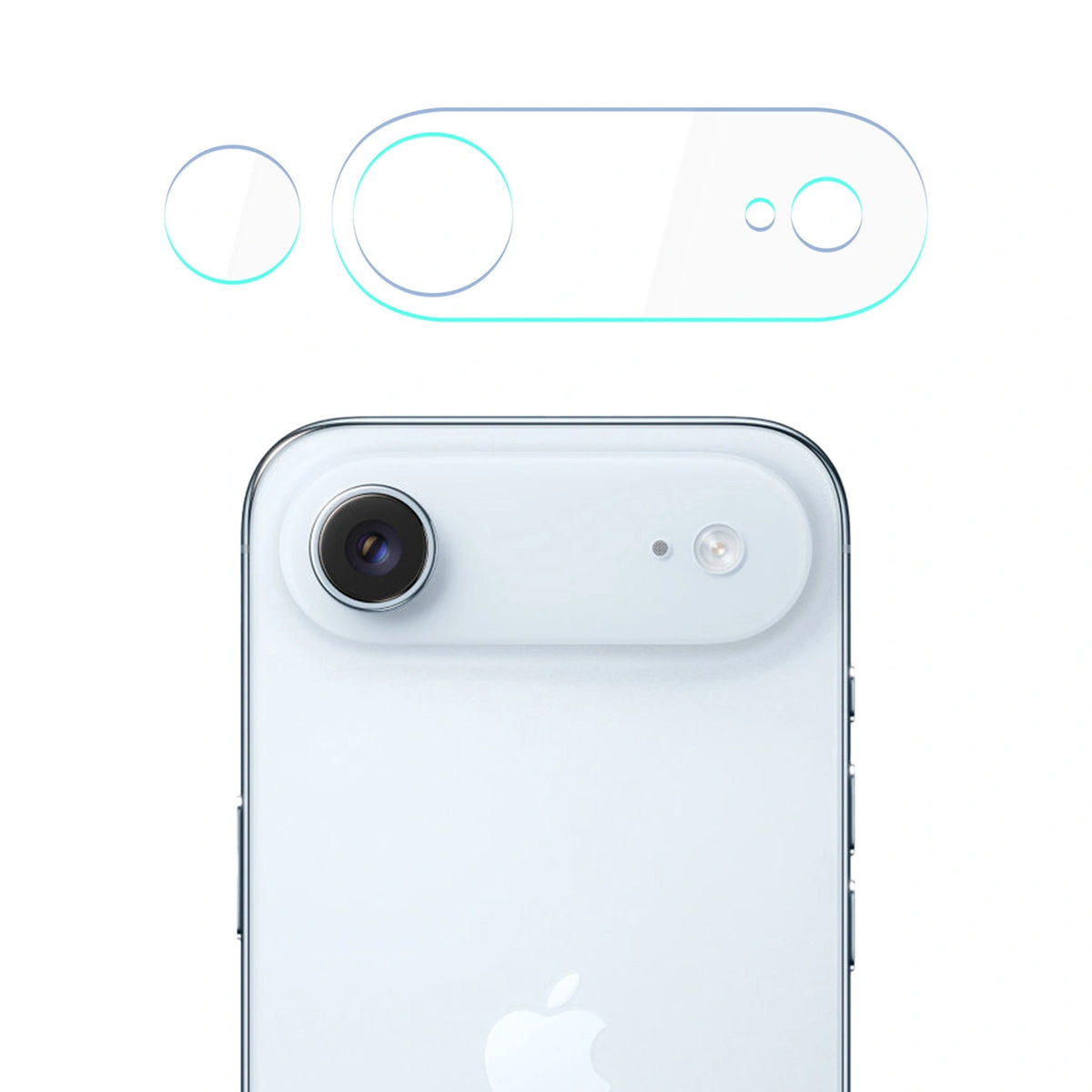 Szkło hybrydowe na obiektyw aparatu 3mk Lens Protection na Apple iPhone Air