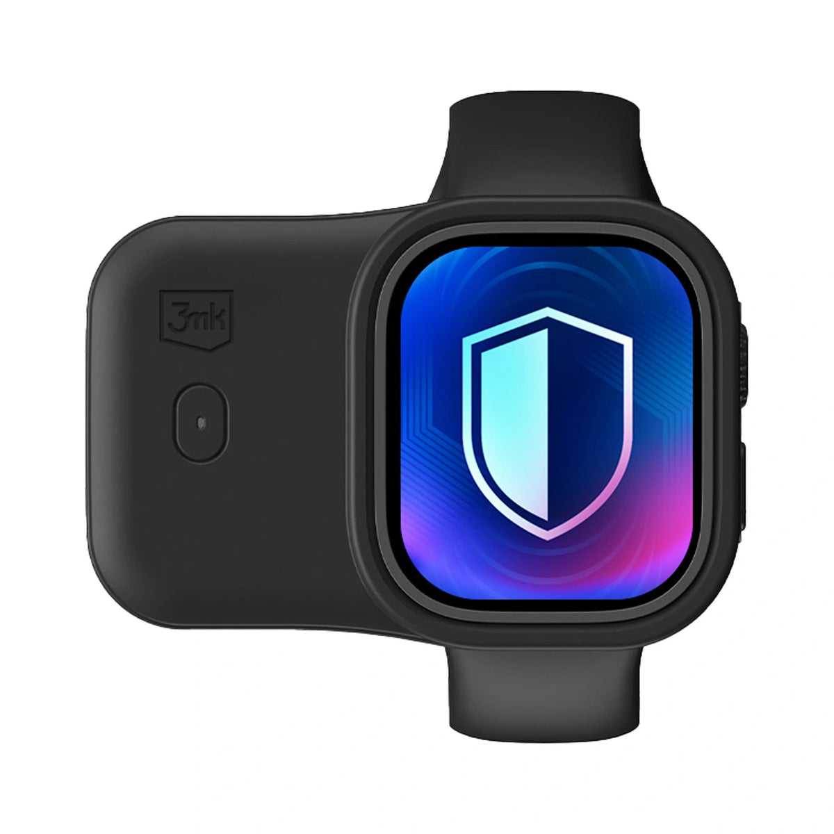 Powerbank 3mk na Apple Watch 44 mm / 45 mm 2,5W 1200mAh USB-C - czarny – zdjęcie 14