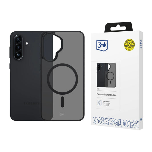 Etui 3mk Smoke MagCase na Samsung Galaxy A57 - szare-półprzezroczyste