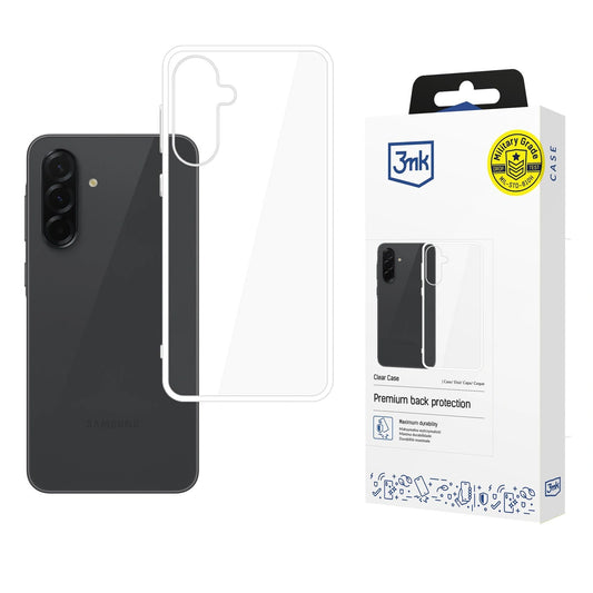 Etui 3mk Clear Case na Samsung Galaxy A37 - przezroczyste