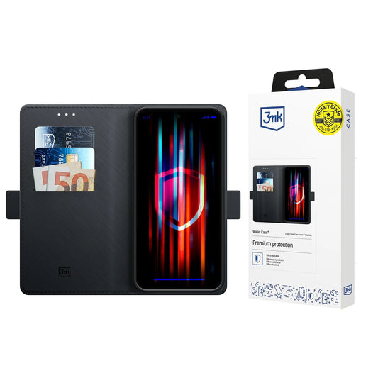 Etui 3mk Wallet Case na Google Pixel 10A - czarne